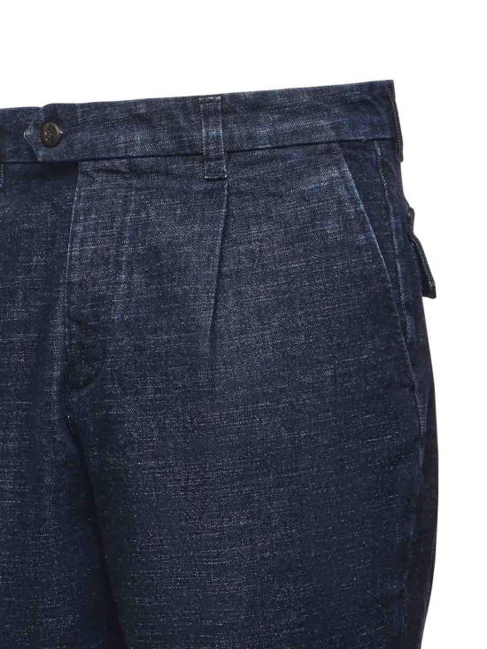 25FW 일레븐티 스트레이트 팬츠 L75PANL02TES0L08711 Blue - ELEVENTY