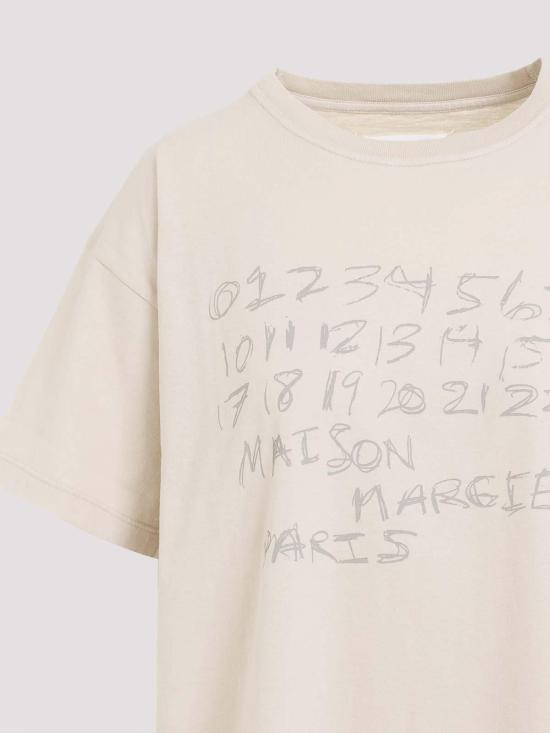 26SS 마르지엘라 반팔 티셔츠 S51GC0544S24575119 Beige - MAISON MARGIELA