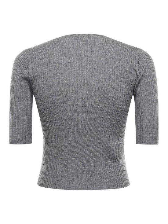 25FW 핑코 반팔 티셔츠 102017A18MII2 Grey - PINKO