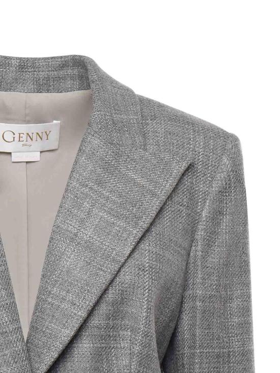  제니 수트 자켓 79AAQ509N0615825 Grey - GENNY