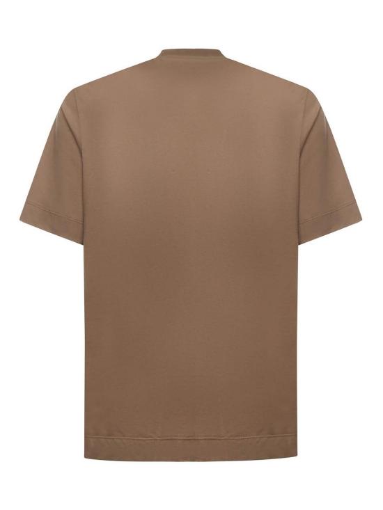 26SS 줄리아노 갈리아노 반팔 티셔츠 AIGUEMUD Taupe - GIULIANO GALIANO