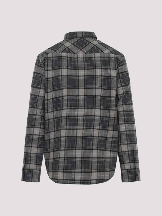 26FW 오프화이트 긴팔 셔츠 OMGE04MF25FAB0030710 Dark Grey - OFF WHITE