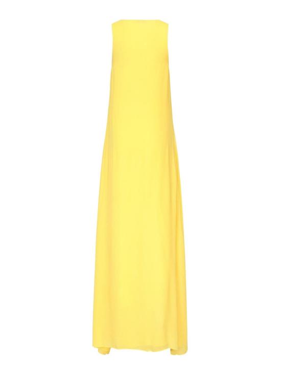 25FW 알라이아 롱 원피스 AA9R2708T666B247 Yellow - ALAIA