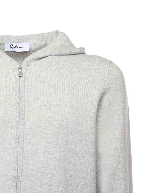 25FW 줄리아노 갈리아노 후드 티셔츠 572E12 Grey - GIULIANO GALIANO