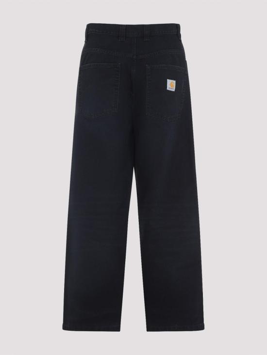 26SS 칼하트 스트레이트 팬츠 I03631189B703 Black - CARHARTT