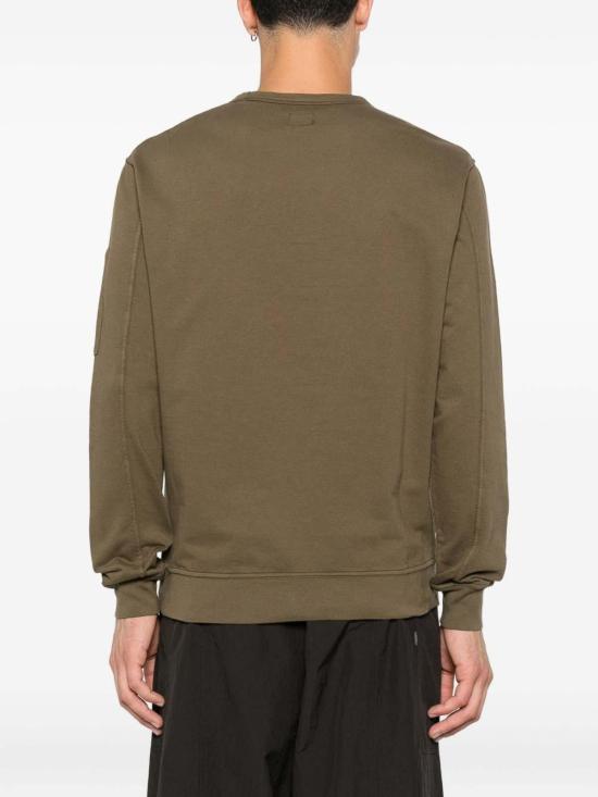 26SS 씨피 컴퍼니 라이트 플리스 크루넥 스웨트셔츠 RCCMSS711A002246G683 Green - C.P. COMPANY