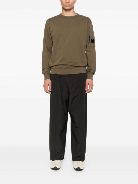 26SS 씨피 컴퍼니 라이트 플리스 크루넥 스웨트셔츠 RCCMSS711A002246G683 Green - C.P. COMPANY