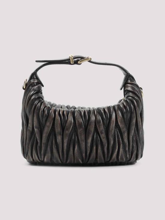 26SS 미우미우 클러치/파우치 5BP100VOOOAF6QF0201 Brown - MIU MIU