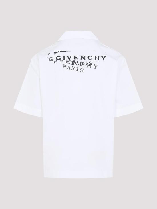 26SS 지방시 반팔 셔츠 BM618F1YJQ100 White - GIVENCHY