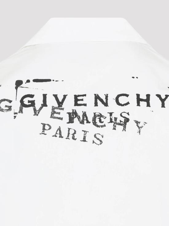 26SS 지방시 반팔 셔츠 BM618F1YJQ100 White - GIVENCHY
