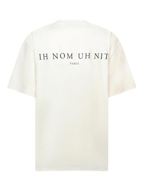 25FW 이놈어닛 반팔 티셔츠 NUW25253081 White - IH NOM UH NIT