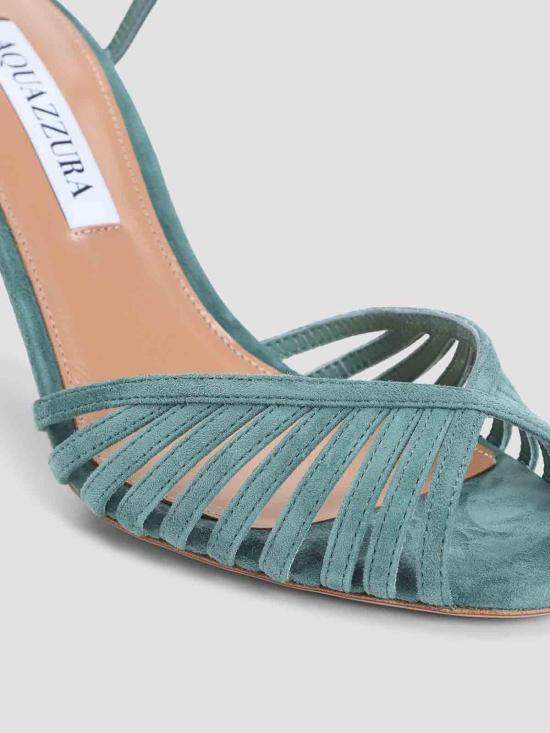 26SS 아쿠아주라 샌들 HDMMIDS0SUELGE Green - AQUAZZURA