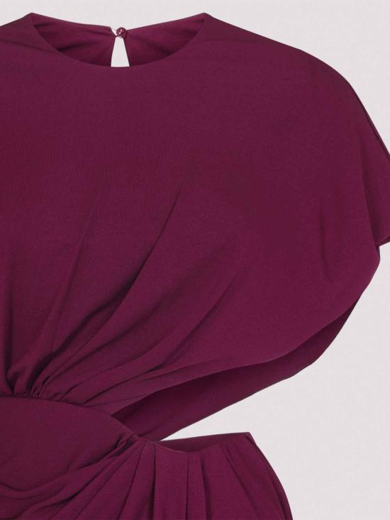 26FW 지암바티스타 발리 롱 원피스 25FWSVTE501080JER6632 Purple - GIAMBATTISTA VALLI