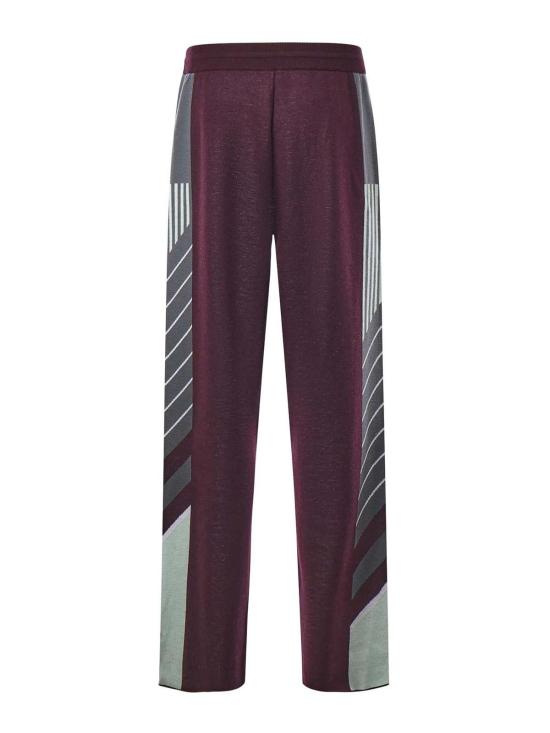 26FW 카사블랑카 스트레이트 팬츠 MAW25KW110201 Purple - CASABLANCA