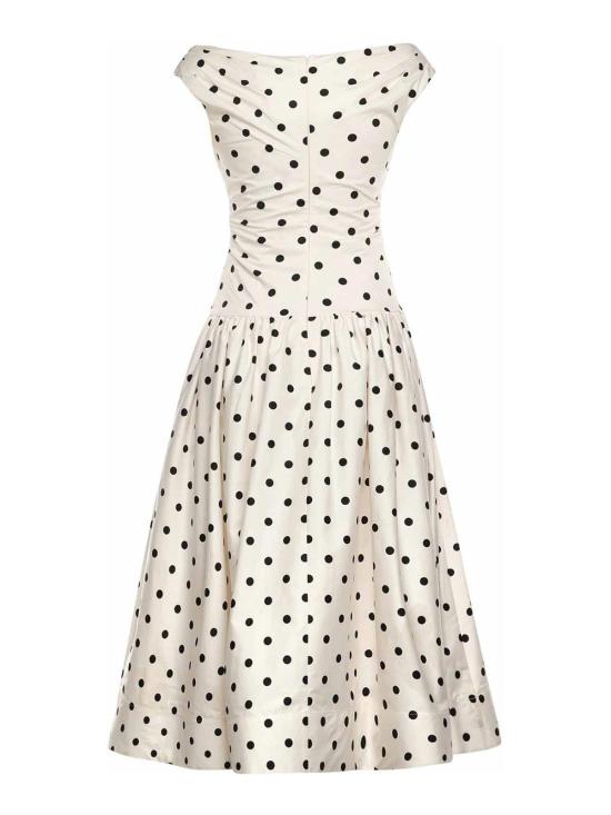 27SS 셀프 포트레이트 미디 스커트 RS26209MC White - SELF PORTRAIT