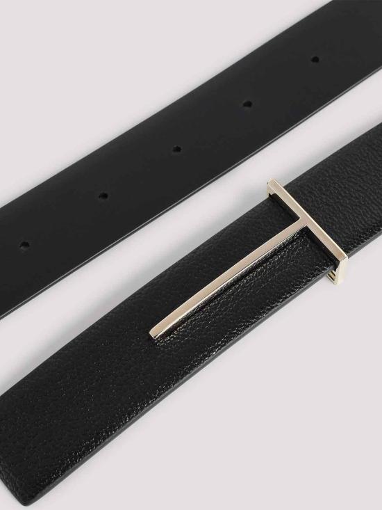 26SS 톰포드 레귤러 벨트 WB338LGO033PNAA Black - TOMFORD