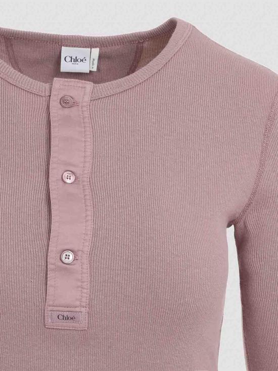 26SS 끌로에 긴팔 티셔츠 CH26SJH3018550C Purple - CHLOE