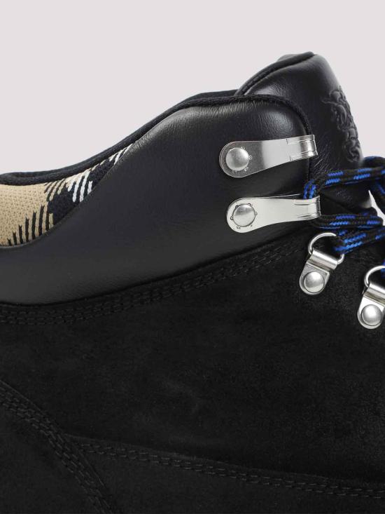  버버리 스웨이드 무어 하이킹 부츠 8111674A1189 Black - BURBERRY