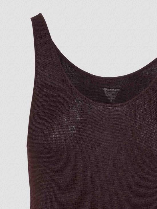 26SS 더프랭키샵 민소매 티셔츠 TAFS174447711 Burgundy - THE FRANKIE SHOP