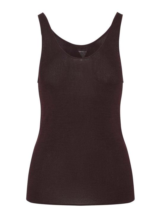 26SS 더프랭키샵 민소매 티셔츠 TAFS174447711 Burgundy