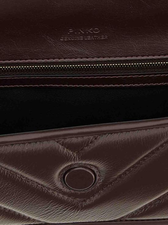  핑코 토트백 105083A2W2LA7Q Dark Red - PINKO