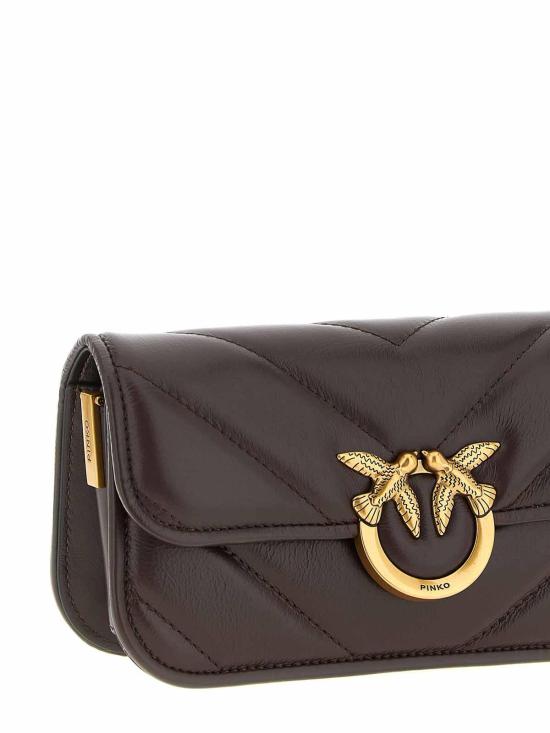  핑코 토트백 105083A2W2LA7Q Dark Red - PINKO