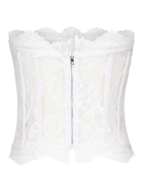 26SS 돌체앤가바나 민소매 티셔츠 F72X4THLMQJW0800 White - DOLCE & GABBANA