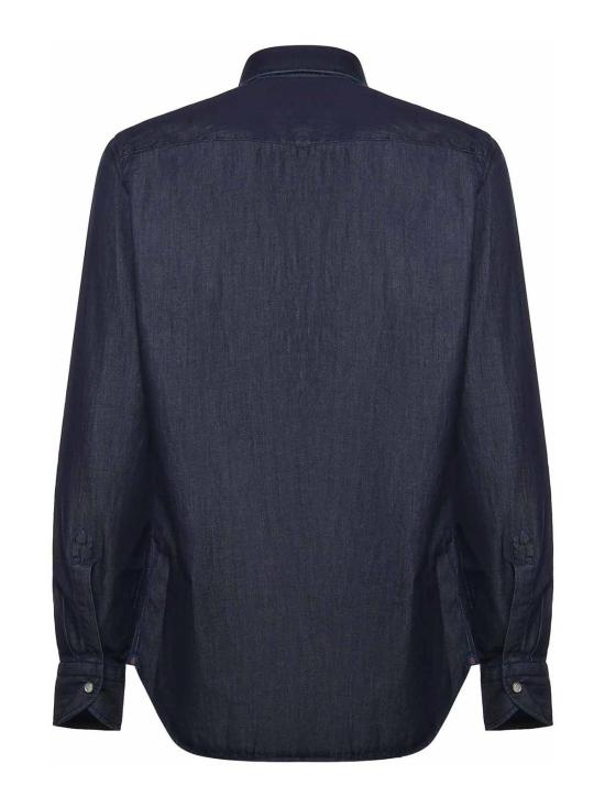 25FW 보리엘로 긴팔 셔츠 170471 Blue - BORRIELLO