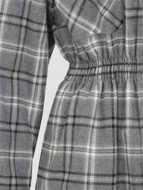 26SS 미우미우 미디 스커트 MF6159SOOO1807F0480 Dark Grey - MIU MIU