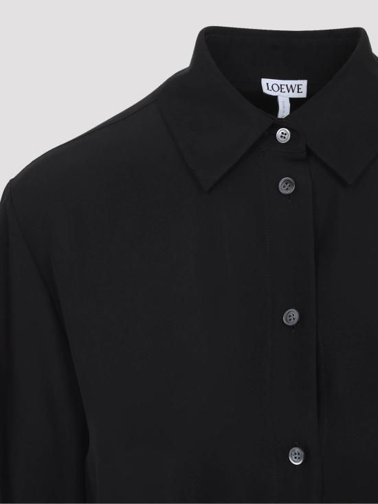 25FW 로에베 블라우스 S359Y05XEV1100 Black - LOEWE