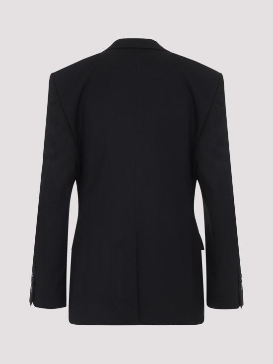 25FW 발렌시아가 스탠다드 테일러드 자켓 850772TPT071038 Black - BALENCIAGA