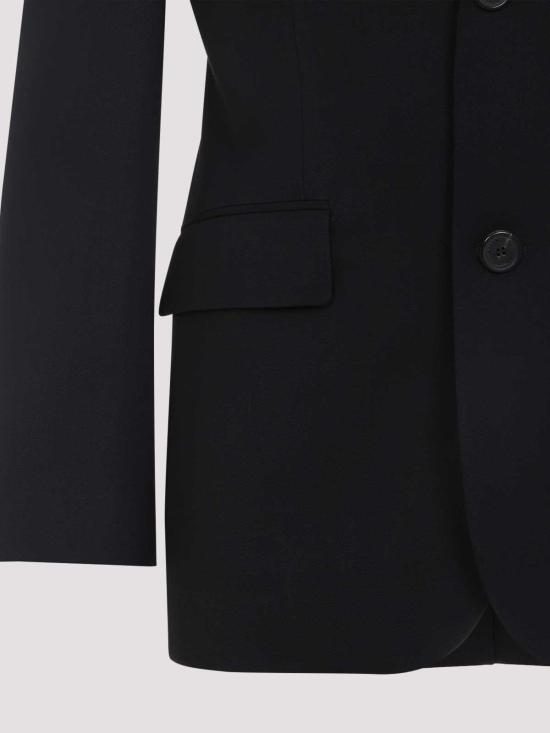 25FW 발렌시아가 스탠다드 테일러드 자켓 850772TPT071038 Black - BALENCIAGA