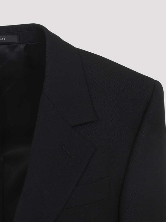 25FW 발렌시아가 스탠다드 테일러드 자켓 850772TPT071038 Black - BALENCIAGA