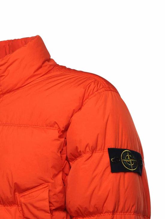  스톤 아일랜드 패딩 K2S154100010S0A23V0018 Orange - STONE ISLAND