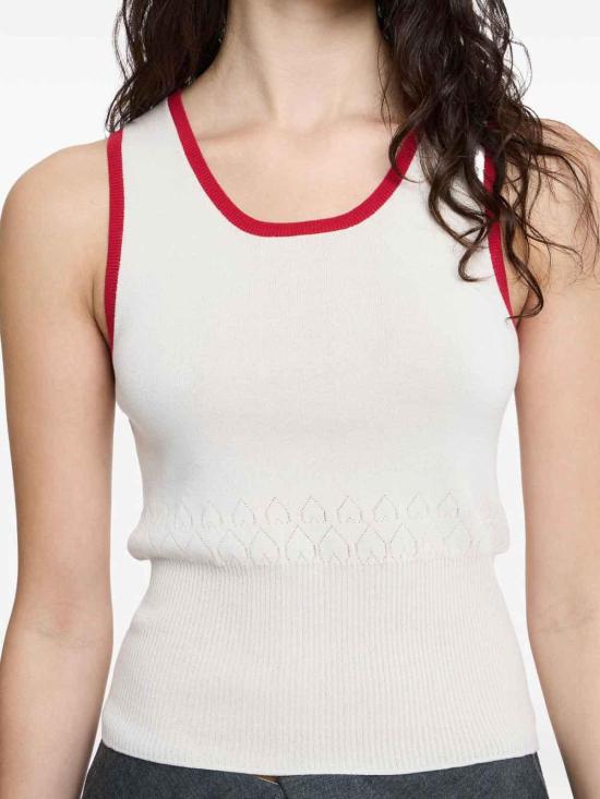 26FW JW앤더슨 베스트 KW1442YN0432241 White - JW ANDERSON