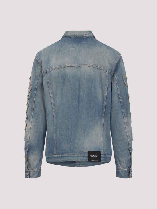  오프화이트 자켓 OMYE09BF25DEN0014141 Blue - OFF WHITE