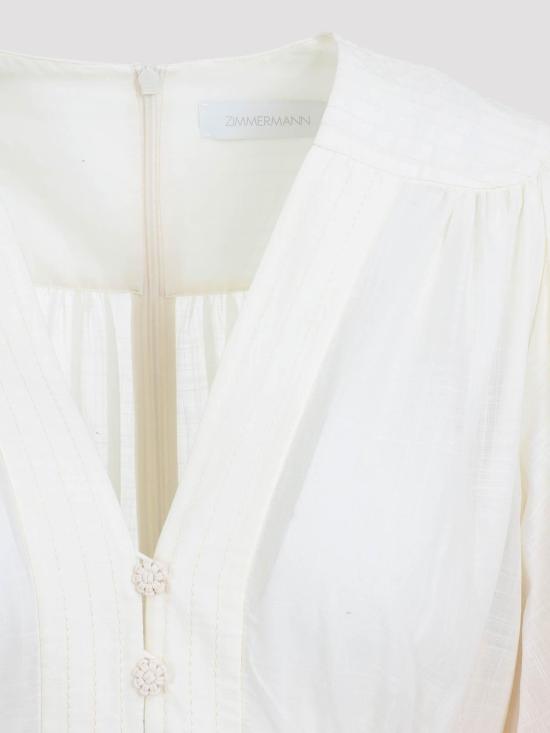 26SS 짐머만 롱 원피스 6875DRS261IVORY White - ZIMMERMANN