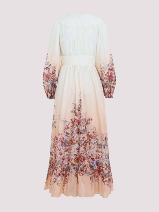 26SS 짐머만 롱 원피스 6875DRS261IVORY White - ZIMMERMANN