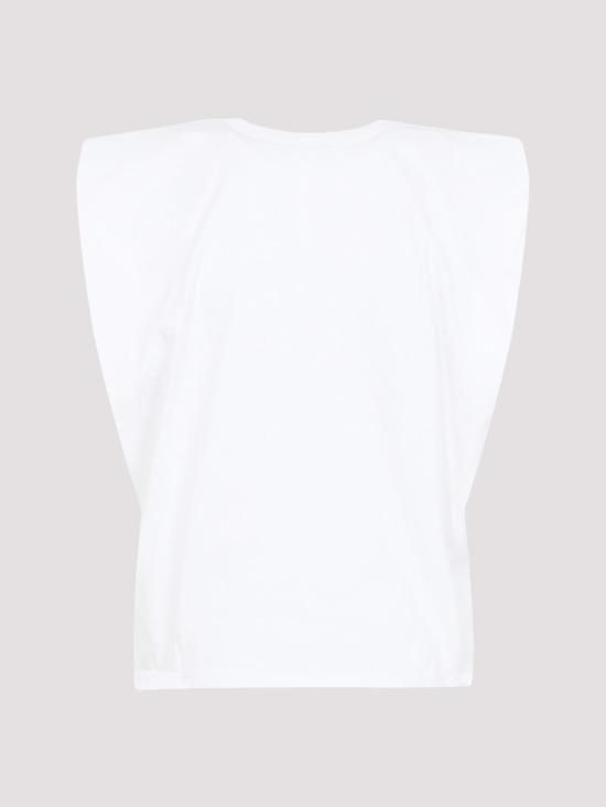 26SS 더프랭키샵 반팔 티셔츠 TSFS084040000 White - THE FRANKIE SHOP