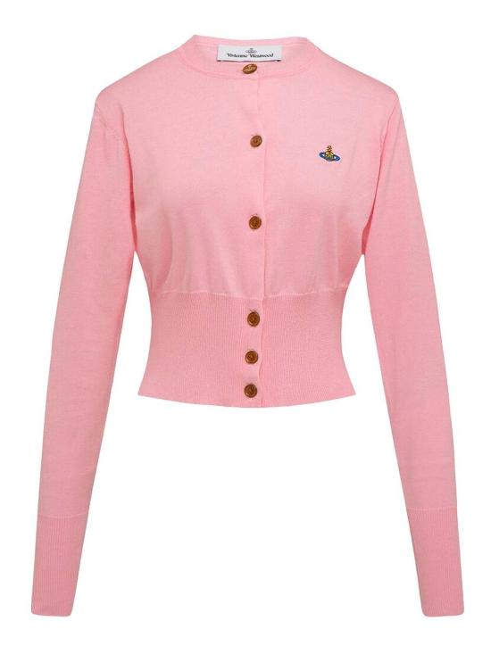 26SS 비비안웨스트우드 베아 크롭드 가디건 1803002UY001AG401 Nude Neutrals