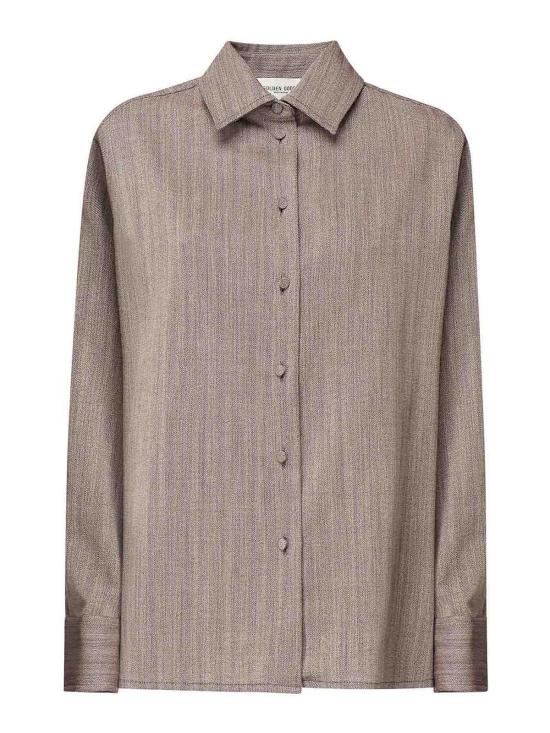 25FW 골든구스 셔츠 GWP02470P00209040190 Brown