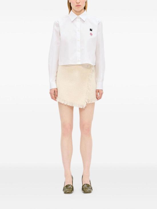 25FW 엠에스지엠 숏 원피스 3941MDB0725762102 White - MSGM