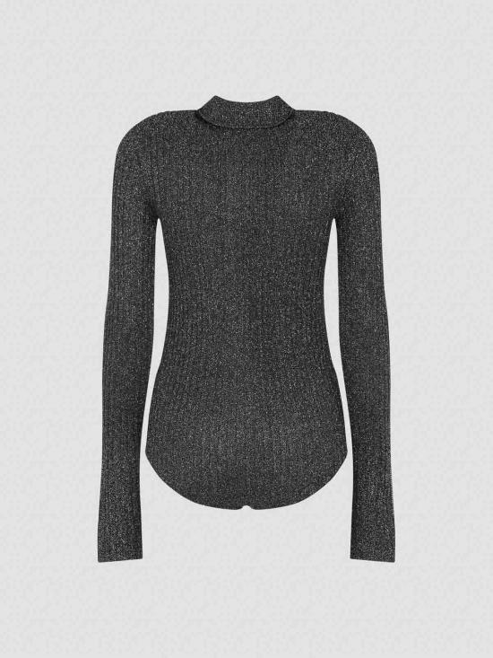 27SS 더프랭키샵 폴로 티셔츠 POFS21509130 Black - THE FRANKIE SHOP