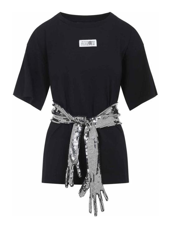 26SS MM6 메종마르지엘라 반팔 티셔츠 S52GC0358M20170900 Black