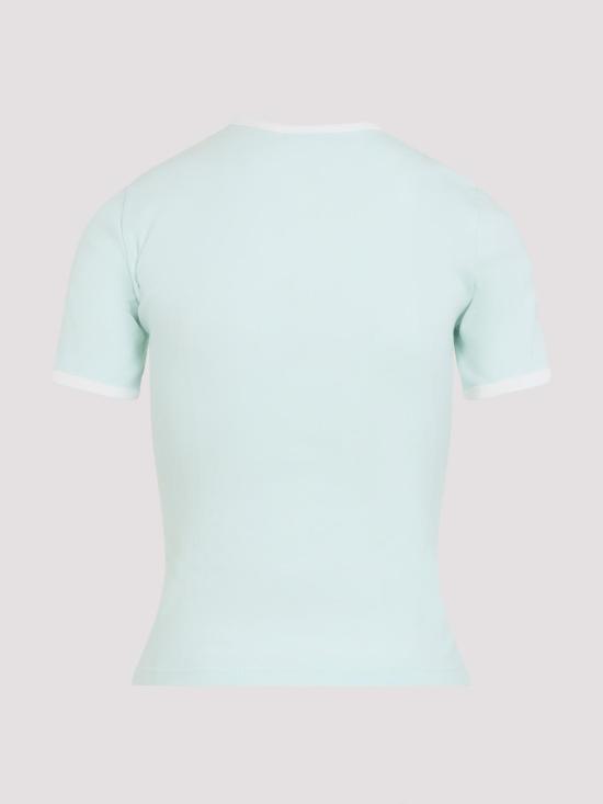 26SS 쿠레쥬 반팔 티셔츠 125JTS017JS0203B216 Light Green - COURREGES