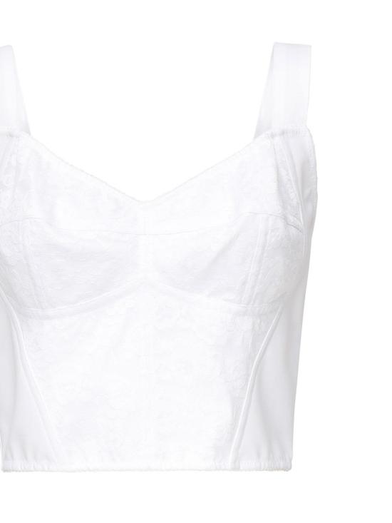 26SS 돌체앤가바나 민소매 티셔츠 F7T19TGDCLQW0800 White - DOLCE & GABBANA