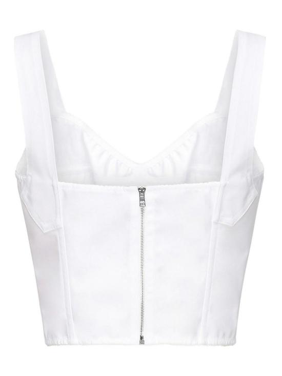 26SS 돌체앤가바나 민소매 티셔츠 F7T19TGDCLQW0800 White - DOLCE & GABBANA