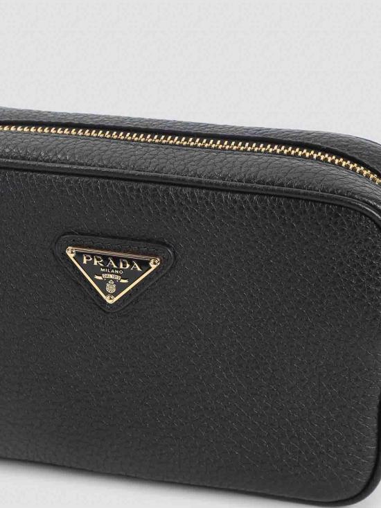 27SS 프라다 레더 미니백 1NF0602DKVF0002 Black - PRADA