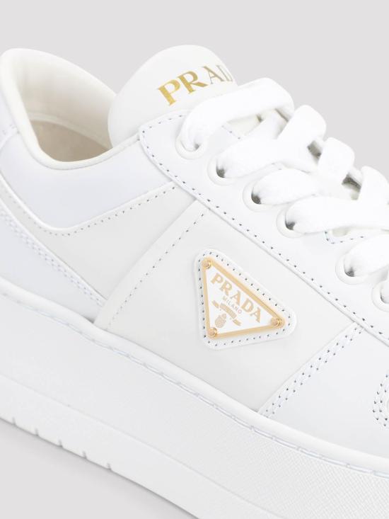 26SS 프라다 다운타운 볼드 레더 스니커즈 1E792MFD0503LPHF0009 White - PRADA