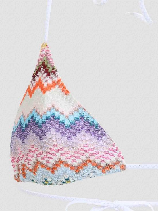 27SS 미소니 비키니 수영복 MC22SP00BR014FSM9WV Multicolour - MISSONI